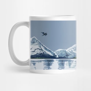 Pixel Mountain Mug